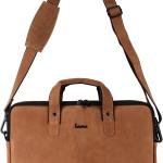 LAVERI GENUINE LEATHER LAPTOP BAG FOR MEN WOMEN 14inch 15inch Cow Hide Office Briefcase Business Cross Body Messenger Bag IPad Macbook Adjustable Shoulder Strap Premium VIP #2817