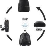 LAVERI® Genuine Leather Backpack Perfect for Laptop Men Women upto 15.6inch Multipurpose Bag Cow Hide Office Business Pad Macbook Adjustable Strap Premium 1 Year Warranty #2840