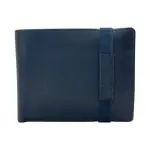 Slim & Compact Leather Bi-Fold Wallet # 4547 [ELAS]