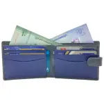 Slim & Compact Leather Bi-Fold Wallet # 4627L