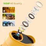 1000 x Portable Children's Microscope Magnifying Glass: Digital Microscope for 2.0 Inch IPS & 8 LED Light – Gift for Girls 4-12 Years, Boy, Girl, Mini Magnifying Glass – Kids Toy