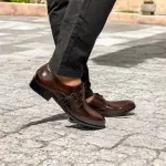 0096 Crock Line Brown