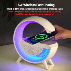 Led Wireless Charging Speaker