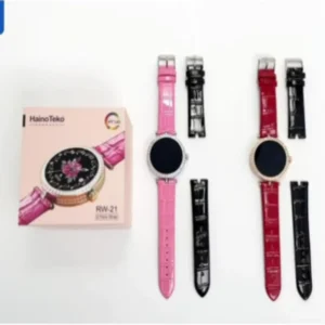 Haino Teko Germany Stylish Smart Watch RW-21 for Girls and Women with Bluetooth Call, Heart Rate and Many More