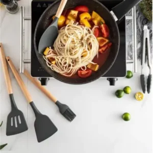 12-Piece Non-Stick Silicone Cooking Utensils Set