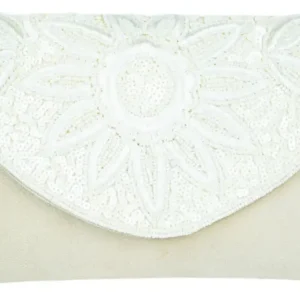 White Charm Ladies Clutch