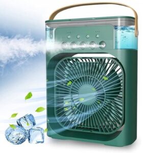 Portable Air Conditioners,700ml Mini Evaporative Cooler,USB Personal Conditioner with 7 LED Light