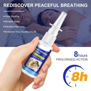 Anti-Snoring Nasal Spray - Immediate Relief from Snoring & Nasal Congestion