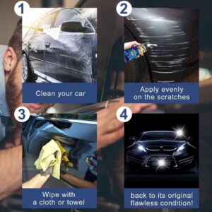 Car Scratch Remover Kit, Car Scratches Repair Paste, Scratch Removal Paste for Repairing Cars Scratches