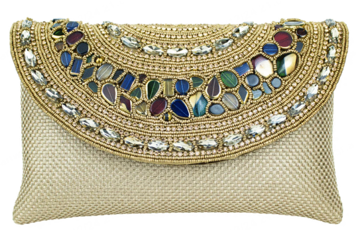 Multi-Stones Charm Ladies Clutch Bag - Image 2