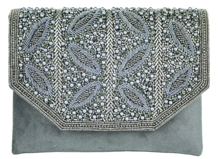 Blue Charm Ladies Clutch Bag - Image 2