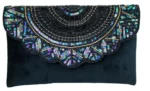 Black Charm Ladies Clutch Bag - Image 2