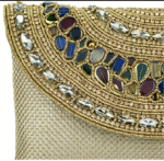 Multi-Stones Charm Ladies Clutch Bag - Image 3