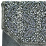 Blue Charm Ladies Clutch Bag - Image 3