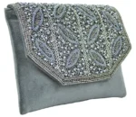Blue Charm Ladies Clutch Bag