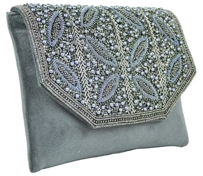 Blue Charm Ladies Clutch Bag - Image 1