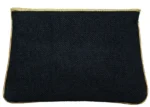 Black Round Shape Multi-Stones Ladies Clutch Bag - Image 3